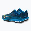 Кросівки тенісні чоловічі Mizuno Wave Exceed Light 2 AC dress blues/bolt2 neon/clolsonne 3