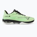 Кросівки тенісні чоловічі Mizuno Wave Exceed Light 2 AC patina green/black/white 2