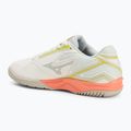 Кросівки тенісні жіночі Mizuno Break Shot 4 AC snow white/ neon flame/ ghost gray 3