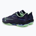 Кросівки для гри в падел чоловічі Mizuno Wave Exceed Light 2 Padel evening blue/patina green/lolite 3