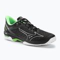 Кросівки тенісні чоловічі Mizuno Wave Exceed Tour 5 CC black/silver/techno green