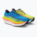 Кросівки для бігу чоловічі Mizuno Wave Rebellion Pro bolt2neon/ombre blue/jet blue 4