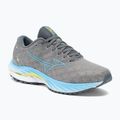 Чоловічі бігові кросівки Mizuno Wave Inspire 19 сірий/синій/болт2неон
