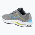 Чоловічі бігові кросівки Mizuno Wave Inspire 19 сірий/синій/болт2неон 3