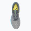 Чоловічі бігові кросівки Mizuno Wave Inspire 19 сірий/синій/болт2неон 6