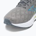 Чоловічі бігові кросівки Mizuno Wave Inspire 19 сірий/синій/болт2неон 8