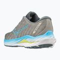 Чоловічі бігові кросівки Mizuno Wave Inspire 19 сірий/синій/болт2неон 9