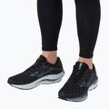 Чоловічі бігові кросівки Mizuno Wave Inspire 19 2E чорний / льодовиковий хребет / ілюзія синій 4