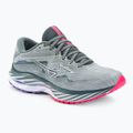 Кросівки для бігу жіночі Mizuno Wave Rider 27 pearl blue/white/highvpink