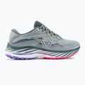 Кросівки для бігу жіночі Mizuno Wave Rider 27 pearl blue/white/highvpink 2