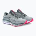 Кросівки для бігу жіночі Mizuno Wave Rider 27 pearl blue/white/highvpink 6