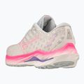 Кросівки для бігу жіночі Mizuno Wave Inspire 19 snow white/ hi vis pink/ purple punch 8