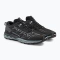 Кросівки для бігу чоловічі Mizuno Wave Daichi 7 GTX black/ombre blue/stormy weather 5