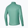Чоловічий біговий лонгслів Mizuno Hybrid Tee мінерально-синього кольору 2