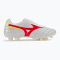 Чоловічі футбольні бутси Mizuno Morelia II Elite MD білі/квітковий корал2/болт2 2