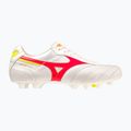 Чоловічі футбольні бутси Mizuno Morelia II Elite MD білі/квітковий корал2/болт2 7
