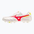 Чоловічі футбольні бутси Mizuno Morelia II Elite MD білі/квітковий корал2/болт2 9