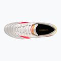 Чоловічі футбольні бутси Mizuno Morelia II Elite MD білі/квітковий корал2/болт2 10