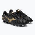 Чоловічі футбольні бутси Mizuno Morelia Neo IV Pro MD чорний/золотий/чорний 4