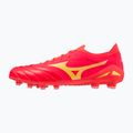 Чоловічі футбольні бутси Mizuno Morelia Neo IV Beta Elite MD flery coral2/bolt2/flery coral2 3