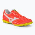 Кросівки футбольні чоловічі Mizuno Morelia Sala Club TF neon flame/white