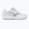 Кросівки для гандболу дитячі Mizuno Stealth Star 2 Jr white/gridge/patinagreen 2