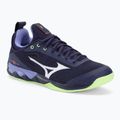 Кросівки баскетбольні Mizuno Wave Luminous 2 evening blue/tech green/lolite