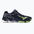 Кросівки баскетбольні Mizuno Wave Voltage evening blue/tech green/lolite 2