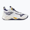 Кросівки баскетбольні Mizuno Wave Dimension Mid white/blue ribbon/mp gold 2