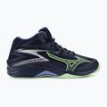 Кросівки баскетбольні чоловічі Mizuno Thunder Blade Z Mid evening blue/tech green/lolite 2