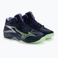 Кросівки баскетбольні чоловічі Mizuno Thunder Blade Z Mid evening blue/tech green/lolite 5