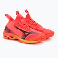 Чоловічі волейбольні кросівки Mizuno Wave Lightning Neo2 неонове полум'я/чорні/болт2 5
