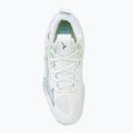 Кросівки волейбольні жіночі Mizuno Wave Momentum 3 Mid white/glacial/pantinagreen 5