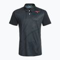 Чоловіча тенісна футболка-поло Mizuno Charge Shadow Polo чорна