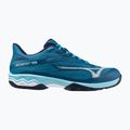 Кросівки тенісні чоловічі Mizuno Wave Exceed Light 2 AC moroccan blue/white/bluejay 8