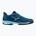 Кросівки тенісні чоловічі Mizuno Wave Exceed Light 2 AC moroccan blue/white/bluejay 9