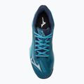 Кросівки тенісні чоловічі Mizuno Wave Exceed Light 2 AC moroccan blue/white/bluejay 5