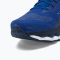Чоловічі бігові кросівки Mizuno Wave Sky 7 серфінг в інтернеті/сріблясті/сукня сині 7