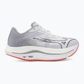 Чоловічі бігові кросівки Mizuno Wave Rebellion Flash 2 білий/чорний/портовий туман 2
