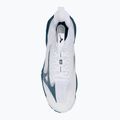 Кросівки для волейболу чоловічі Mizuno Wave Lightning Neo2 white/sailor blue/silver 5