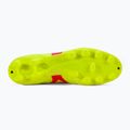 Кросівки футбольні чоловічі Mizuno Morelia II Club MD safety yellow/fiery coral 2/galaxy silver 6