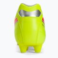 Кросівки футбольні чоловічі Mizuno Morelia II Club MD safety yellow/fiery coral 2/galaxy silver 8