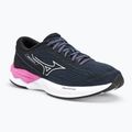 Жіночі бігові кросівки Mizuno Wave Revolt 3 темно-синій півонія/білий/бутон троянди