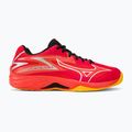 Кросівки волейбольні чоловічі Mizuno Thunder Blade Z radiant red/white/carrot curl 2