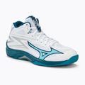 Кросівки волейбольні чоловічі Mizuno Thunder Blade Z Mid white/sailor blue/silver