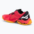 Волейбольні кросівки Mizuno Wave Lightning Z8 сяючі червоні / білі / морквяний завиток 3