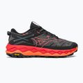 Чоловічі бігові кросівки Mizuno Wave Mujin 10 чорний/кайєнн/настурція 2