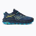 Чоловічі кросівки Mizuno Wave Mujin 10 сукняний синій/яскраво-зелений/шапочка для плавання 2