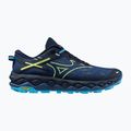 Чоловічі кросівки Mizuno Wave Mujin 10 сукняний синій/яскраво-зелений/шапочка для плавання 8