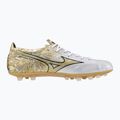 Чоловічі футбольні бутси Mizuno Alpha Japan AG білі/золотисті/чорні